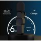 HUMBLE 2 in 1 Wireless Dynamic Lapel Collar Mic Voice Recording Filter Microphone with Receiver Compatible with Apple and All Type-C Mobile Phones for Live Shows, Interview & Vlog Short Video