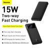 Baseus Blade Power Digital Display Fast Charging Power Bank HD Edition 20000mAh 100W Black (with Baseus Xiaobai Series Fast Charging Cable Type-C to T Baseus Blade Power Digital Display Fast Charging Power Bank HD Edition 20000mAh 100W Black (with Baseus Xiaobai Series Fast Charging Cable Type-C to T