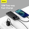 Baseus Blade Power Digital Display Fast Charging Power Bank HD Edition 20000mAh 100W Black (with Baseus Xiaobai Series Fast Charging Cable Type-C to T Baseus Blade Power Digital Display Fast Charging Power Bank HD Edition 20000mAh 100W Black (with Baseus Xiaobai Series Fast Charging Cable Type-C to T