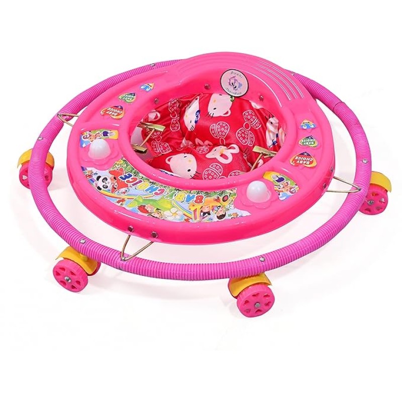 AVANI METROBUZZ Baby Activity Walker Foldable with Chu-Chu Toy-Bar (Pink) AVANI METROBUZZ Baby Activity Walker Foldable with Chu-Chu Toy-Bar (Pink)