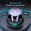 (Refurbished) Wings Phantom 450 Wireless in Ear Earbuds with Digital Battery Display, Smart ENC, 13mm Drivers, 10Hrs Total Playtime, Touch Controls - Grey (Refurbished) Wings Phantom 450 Wireless in Ear Earbuds with Digital Battery Display, Smart ENC, 13mm Drivers, 10Hrs Total Playtime, Touch Controls - Grey