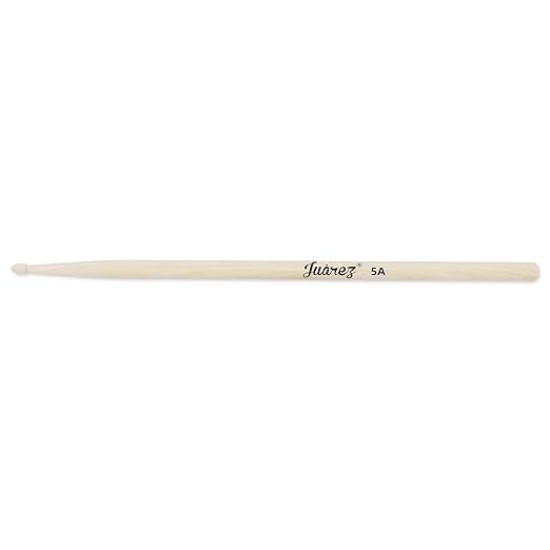 Juârez JRDS100 Wooden Drum Sticks – 5A Size, Maple Wood with Wooden Tips, Durable & Balanced for Drummers (Pair) Juârez JRDS100 Wooden Drum Sticks – 5A Size, Maple Wood with Wooden Tips, Durable & Balanced for Drummers (Pair)