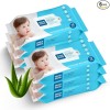 Mee Mee Soft Gentle Baby Wet Wipes (72 Wipes) Pack of 6 | Infused with Aloe Vera and Vitamin E | Paraben & Sulfate Free | Cleansing Wipes | Wipes Combo for Babies Mee Mee Soft Gentle Baby Wet Wipes (72 Wipes) Pack of 6 | Infused with Aloe Vera and Vitamin E | Paraben & Sulfate Free | Cleansing Wipes | Wipes Combo for Babies