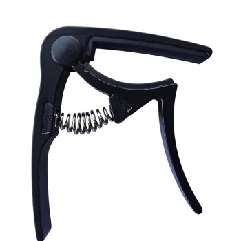Intern INT-GC-114 Guitar/Ukulele Capo Perfectly Designed for Electric and Acoustic Guitars, Ukulele, Banjo, Bass, Folk Guitars and Mandolin