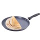 Wonderchef Duralite Die-cast 28 cm Dosa Tawa | 5 Layer Healthy Duramax Non-Stick Coating | Soft Touch Handle | Pure Grade Aluminium | PFOA Free