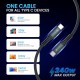 Portronics Konnect 240C 240W Futuristic Unbreakable Nylon Braided Type C Fast Charging Cable 1.2M Long, Supports Laptop and All C Smartphones and Devices (Black) Portronics Konnect 240C 240W Futuristic Unbreakable Nylon Braided Type C Fast Charging Cable 1.2M Long, Supports Laptop and All C Smartphones and Devices (Black)