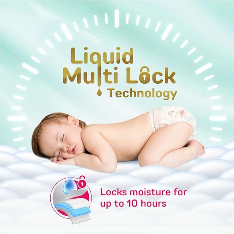 Morisons* babydreams THE CHOICE OF SMART MUMS Baby Super Soft Diaper Pants Medium - M (72 Pieces), 1 count