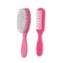 Vega Baby & Mom Comb & Brush Set - Pink | Crafted for Delicate Baby Scalp| Detangle Baby Hair Easily | Ultra Soft Nylon Bristle| Rount Tippped Tooth |Scalp Massage and Stimulation, (VBGA3-04)