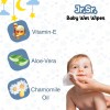 Jr. Sr. Baby Wipes with Aloe Vera, Vitamin E and Chamomile Oil | Pack of 6 | 480 Sheets