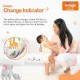 Pro-ease Lovingle Luxury Baby Diaper|Pant Style Diaper for Baby|Diaper S size|2X Preference on Absorption*IAdvanced Leakage Protection|Wetness Indicator|Easy Throw Tape|5-8 kg|69 Pieces