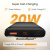 (Refurbished) Ambrane 10000mAh Slim Power Bank, 20W Fast Charging, Dual Output, Type C PD (Input & Output), Quick Charge, Li-Polymer, Multi-Layer Protection for iPhone, Anrdoid & Other Devices (Stylo 10K, Black) (Refurbished) Ambrane 10000mAh Slim Power Bank, 20W Fast Charging, Dual Output, Type C PD (Input & Output), Quick Charge, Li-Polymer, Multi-Layer Protection for iPhone, Anrdoid & Other Devices (Stylo 10K, Black)