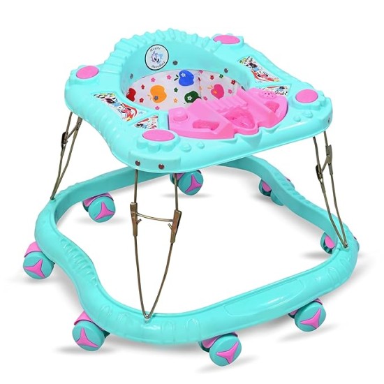 AVANI METROBUZZ 360° Baby Activity Walker with Toy Bar, Music & Light for 6 Months to 18 Months Old Baby (Blue) AVANI METROBUZZ 360° Baby Activity Walker with Toy Bar, Music & Light for 6 Months to 18 Months Old Baby (Blue)
