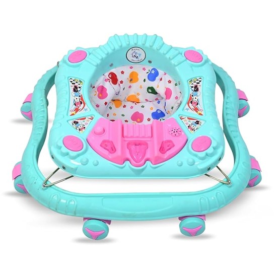 AVANI METROBUZZ 360° Baby Activity Walker with Toy Bar, Music & Light for 6 Months to 18 Months Old Baby (Blue) AVANI METROBUZZ 360° Baby Activity Walker with Toy Bar, Music & Light for 6 Months to 18 Months Old Baby (Blue)