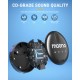 MAONO Wireless Collar Mic for YouTube PC and Type C Mobile, Noise Cancellation Lapel mic with 6H Battery, 100m Transmission, Gain, Mute, Monitoring for YouTube, Vlogging, Podcasting (WM620-Black)