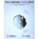 MAONO Wireless Collar Mic for YouTube PC and Type C Mobile, Noise Cancellation Lapel mic with 6H Battery, 100m Transmission, Gain, Mute, Monitoring for YouTube, Vlogging, Podcasting