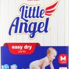 Little Angel Baby Easy Dry Diaper Pants With 12 Hrs Absorption Medium (M) Size 74 Count, 7-12 Kgs - M (74 Pieces)