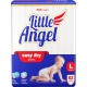 Little Angel Baby Easy Dry Diaper Pants With 12 Hrs Absorption Large Size, 9-14 Kgs - L (62 Pieces)