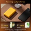 (Refurbished) Ambrane 20000 mAh Mini Power Bank with 22.5W Fast Charging, Pocket Size, Triple Output, Type C PD (Input & Output), Li-Polymer, Made in India + Type C Cable (Powerlit XL Lite, Black) (Refurbished) Ambrane 20000 mAh Mini Power Bank with 22.5W Fast Charging, Pocket Size, Triple Output, Type C PD (Input & Output), Li-Polymer, Made in India + Type C Cable (Powerlit XL Lite, Black)