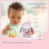 LuvLap 360� Soft Spout Baby Trainer Sipper, 240ml, Dual Handle Leakproof & spillproof Sippy Cup for Babies/Toddlers/Kids, Easy-Grip Handles, BPA-Free, Ergonomic Design, Purple