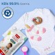 LuvLap Baby Laundry Detergent Refill pack- 1000ml, pH Balanced Dermatologically tested formula, No harsh chemicals, Safe for mommy's hands & baby's sk