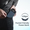 Portronics Luxcell B 10K 10000 mAh 22.5W Fast Charging Power Bank, Ultra Slim Power Bank with Mach USB-A Output, Type C PD Output, Type C Input, Wake Up Button(Dark Blue) Portronics Luxcell B 10K 10000 mAh 22.5W Fast Charging Power Bank, Ultra Slim Power Bank with Mach USB-A Output, Type C PD Output, Type C Input, Wake Up Button(Dark Blue)