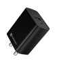 (Refurbished) Portronics Adapto 70 33W Fast Charger Adapter with Dual Output (USB + Type C) Supports PPS Charging Via Type C Port, 27W Dash, Warp 27W, Dart, Super Dart 27W(Black)