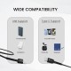 Portronics Konnect X USB to Type C Cable with 3A Output, Fast Charging & Data Transfer, Nylon Braided, Aluminium Alloy Shell, 1M Length compatible with Type C Smartphones(Black)