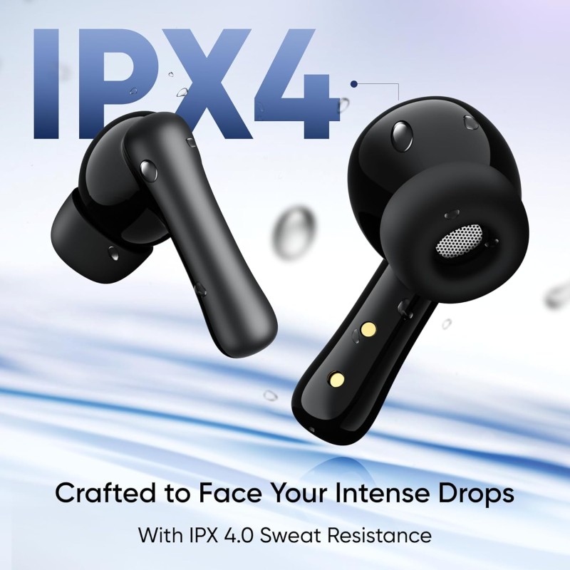 (Refurbished) Mivi DuoPods i2 True Wireless Earbuds - 45H+ Playtime, HD Calls, Fast Charging, 13mm Bass Drivers, IPX4 Sweatproof, v5.3 Bluetooth in Ear Ear Buds Wireless, Made in India (Refurbished) Mivi DuoPods i2 True Wireless Earbuds - 45H+ Playtime, HD Calls, Fast Charging, 13mm Bass Drivers, IPX4 Sweatproof, v5.3 Bluetooth in Ear Ear Buds Wireless, Made in India