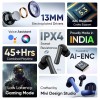 (Refurbished) Mivi DuoPods i2 True Wireless Earbuds - 45H+ Playtime, HD Calls, Fast Charging, 13mm Bass Drivers, IPX4 Sweatproof, v5.3 Bluetooth in Ear Ear Buds Wireless, Made in India (Refurbished) Mivi DuoPods i2 True Wireless Earbuds - 45H+ Playtime, HD Calls, Fast Charging, 13mm Bass Drivers, IPX4 Sweatproof, v5.3 Bluetooth in Ear Ear Buds Wireless, Made in India