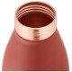 Attro Setu 1000ml Copper Bottle Matte Finish Authentic Bottle Improve Your Immunity, Brain, Nervous System & Healthy Skin Natural Ayurveda Benefits-Rust Orange