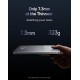 Baseus Blade2 12000mAh 65W Fast-Charging Power Bank – Ultra Slim with Digital Display, Dual Type-C PD Output – Horizon Silver (with 100W Type-C Cable)