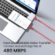 Portronics Konnect X 60W 6A USB-A to Type C Fast Charging Cable With WARP/DASH/VOOC/SuperVOOC/FLASH Charging Support, Compatible with OnePlus, Oppo, iPhone 15 & other Type C Smartphone & Devices(Red) Portronics Konnect X 60W 6A USB-A to Type C Fast Charging Cable With WARP/DASH/VOOC/SuperVOOC/FLASH Charging Support, Compatible with OnePlus, Oppo, iPhone 15 & other Type C Smartphone & Devices(Red)