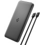 (Refurbished) Spigen ArcPack 10000mAh Power Bank, PD3.0, Fast Charging, 22.5W Max Output, 2 Type-C Ports, 1 USB-A Port - (ABS+PC, Black) (Black, PA2301)