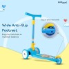 BUMTUM Smart Kick Scooter for Kids | 3 Adjustable Height Scooter, Foldable & Attractive PVC Wheels with Rare Brakes for Boys & Girls Age 5 Years (Blue) BUMTUM Smart Kick Scooter for Kids | 3 Adjustable Height Scooter, Foldable & Attractive PVC Wheels with Rare Brakes for Boys & Girls Age 5 Years (Blue)