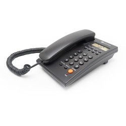 Beetel G30, TEC Certified, Caller ID Corded Landline Phonelcd Display,Ringer LED,DTMF/FSK Compatible,2-Way Adjustable Speaker Phone,Music On Hold, Desk/Wall Mountable, 3 Level LCD Contrast(G30-Black)
