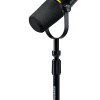 Shure MV7+ Podcast Microphone with Stand. Enhanced Audio, LED Touch Panel, USB-C & XLR Outputs, Auto Level Mode, Digital Pop Filter, Reverb Effects, Podcasting, Streaming, Recording - Black Shure MV7+ Podcast Microphone with Stand. Enhanced Audio, LED Touch Panel, USB-C & XLR Outputs, Auto Level Mode, Digital Pop Filter, Reverb Effects, Podcasting, Streaming, Recording - Black