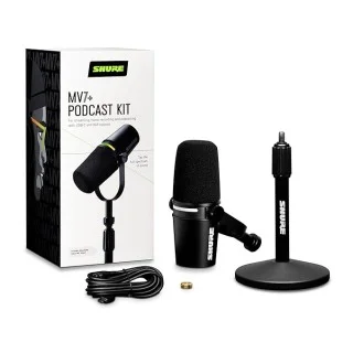 Podcast Microphone with Stand
