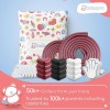 BabyPro Baby proofing Edge and Corner Combo (12mm, Pack of 9) by Certified Professional Childproofer of 2 Meters of Edge Guard & 8 Corner Protectors Covering, Furniture Corners (Black) BabyPro Baby proofing Edge and Corner Combo (12mm, Pack of 9) by Certified Professional Childproofer of 2 Meters of Edge Guard & 8 Corner Protectors Covering, Furniture Corners (Black)
