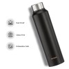 Stainless Steel Water Bottle (Pack of 2) | BIS-Approved | 900ml (Matte Black) Stainless Steel Water Bottle (Pack of 2) | BIS-Approved | 900ml (Matte Black)
