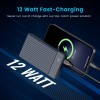 (Refurbished) Portronics Luxcell B12 10,000mAh 12W Power Bank, Ultra Slim Power Bank with USB-A Output Port & Dual Input Ports (Micro & Type C) | BIS Certified |Type C Cable Included|Made in India(Dark Blue) (Refurbished) Portronics Luxcell B12 10,000mAh 12W Power Bank, Ultra Slim Power Bank with USB-A Output Port & Dual Input Ports (Micro & Type C) | BIS Certified |Type C Cable Included|Made in India(Dark Blue)