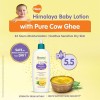 Himalaya Baby Lotion With Pure Cow Ghee 400Ml|Ph5.5|Aloe Vera|Safe For Newborns|For Baby's Sensitive Skin|No Parabens|No Phthalates|No Mineral Oil|No Synthetic Color|Dermatologically Tested