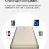Belkin 10000 mAh Power Bank | Super Fast Charging | USB-C PD Port | 15W Charging for iPhone Series (16, 16 Pro Max), Samsung Galaxy, Google Pixel & More | Gold Belkin 10000 mAh Power Bank | Super Fast Charging | USB-C PD Port | 15W Charging for iPhone Series (16, 16 Pro Max), Samsung Galaxy, Google Pixel & More | Gold