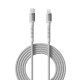 Portronics Konnect X Type C to 8-Pin 27W Fast Charging Cable, Premium TPE Material, Support to all Lightning Devices 1M Length(White) Portronics Konnect X Type C to 8-Pin 27W Fast Charging Cable, Premium TPE Material, Support to all Lightning Devices 1M Length(White)