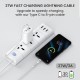 Portronics Konnect X Type C to 8-Pin 27W Fast Charging Cable, Premium TPE Material, Support to all Lightning Devices 1M Length(White) Portronics Konnect X Type C to 8-Pin 27W Fast Charging Cable, Premium TPE Material, Support to all Lightning Devices 1M Length(White)