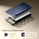 Ambrane 10000mAh Slim & Compact Powerbank, 22.5W Fast Charging, USB & Type C Output, Power Delivery, Quick Charge for iPhone, Android & Other Devices, Made in India + Type C Cable (Stylo 10, Blue) Ambrane 10000mAh Slim & Compact Powerbank, 22.5W Fast Charging, USB & Type C Output, Power Delivery, Quick Charge for iPhone, Android & Other Devices, Made in India + Type C Cable (Stylo 10, Blue)