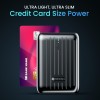 (Refurbished) Portronics Zapcell 10k 10000mAh 22.5W Pocket Size Nano Powerbank with Compact and Light Weight Design,Type C PD Output/Input, Mach USB-A Output,Power Delivery,Quick Charge for iPhone, Androids(Black)