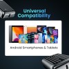 (Refurbished) Portronics Zapcell 10k 10000mAh 22.5W Pocket Size Nano Powerbank with Compact and Light Weight Design,Type C PD Output/Input, Mach USB-A Output,Power Delivery,Quick Charge for iPhone, Androids(Black)