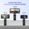 (Refurbished) Portronics Mobot Clip Mobile Holder with 360° Adjustable Angles, Light Weight, Pocket Friendly, Mobile Stand for Table/Video Recording/Vlogging, Compatible with 4 to 6.4 inch Smartphones (Black) (Refurbished) Portronics Mobot Clip Mobile Holder with 360° Adjustable Angles, Light Weight, Pocket Friendly, Mobile Stand for Table/Video Recording/Vlogging, Compatible with 4 to 6.4 inch Smartphones (Black)