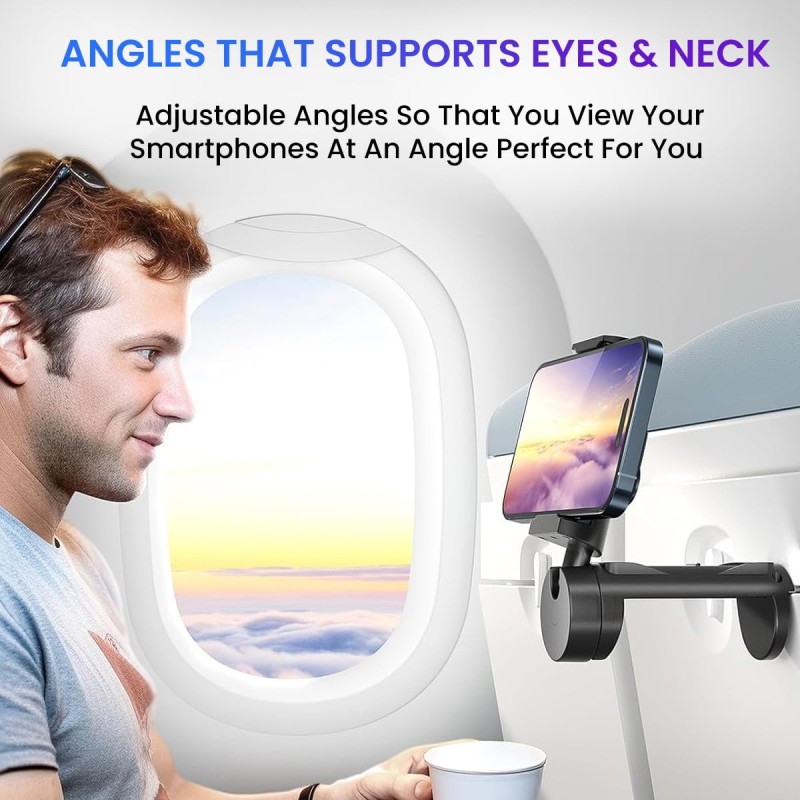 (Refurbished) Portronics Mobot Clip Mobile Holder with 360° Adjustable Angles, Light Weight, Pocket Friendly, Mobile Stand for Table/Video Recording/Vlogging, Compatible with 4 to 6.4 inch Smartphones (Black) (Refurbished) Portronics Mobot Clip Mobile Holder with 360° Adjustable Angles, Light Weight, Pocket Friendly, Mobile Stand for Table/Video Recording/Vlogging, Compatible with 4 to 6.4 inch Smartphones (Black)