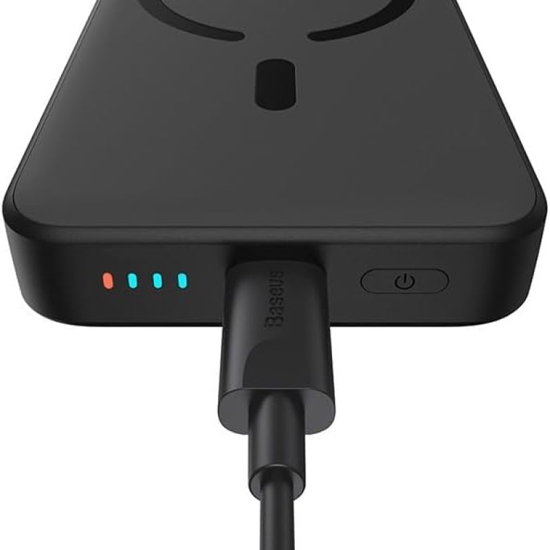 Magnetic Mini Air Power Bank Baseus 10000 mAh 20 W (Black) Magnetic Mini Air Power Bank Baseus 10000 mAh 20 W (Black)